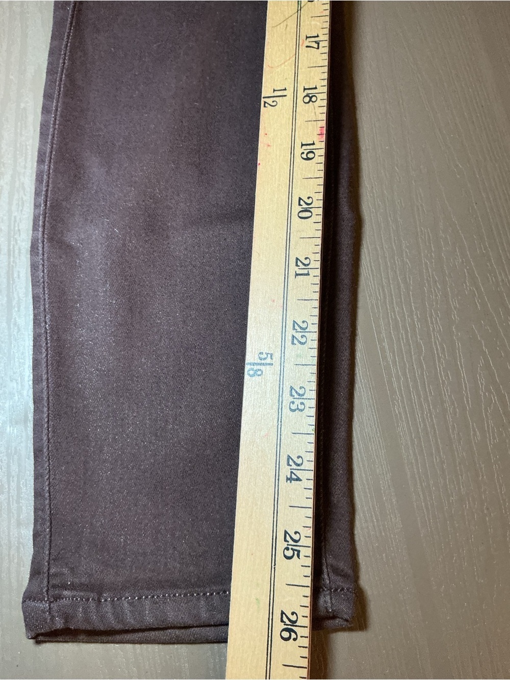 PAIGE Women's Brown Skinny Jeans - Picture 4 of 9